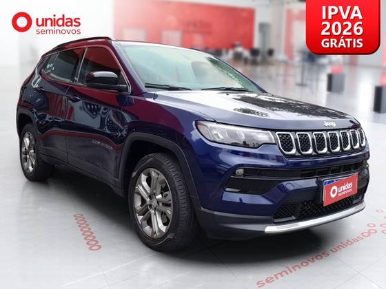 JEEP COMPASS 1.3 T270 TURBO FLEX LONGITUDE AT6